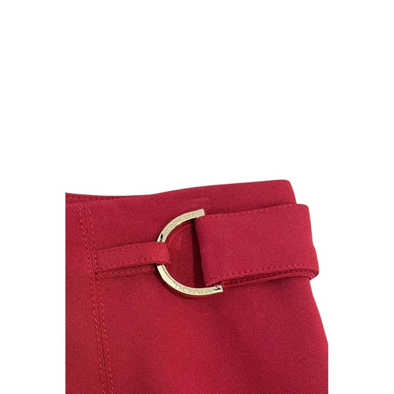 Jupe Trussardi Jeans en polyester rouge pour femme