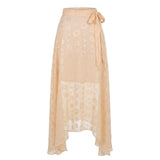 Jupe femme en polyester beige Trussardi Jeans