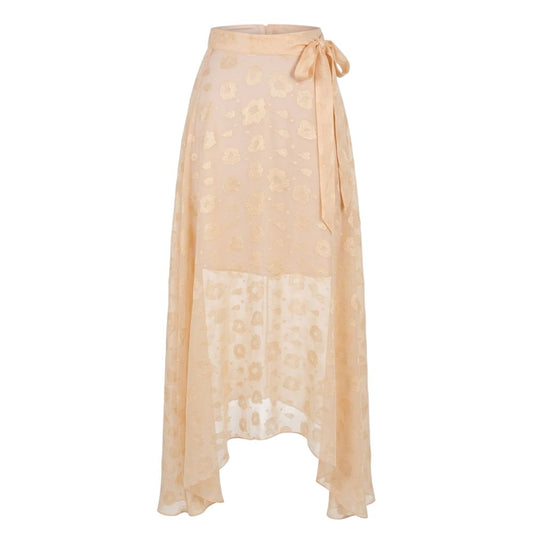 Jupe femme en polyester beige Trussardi Jeans