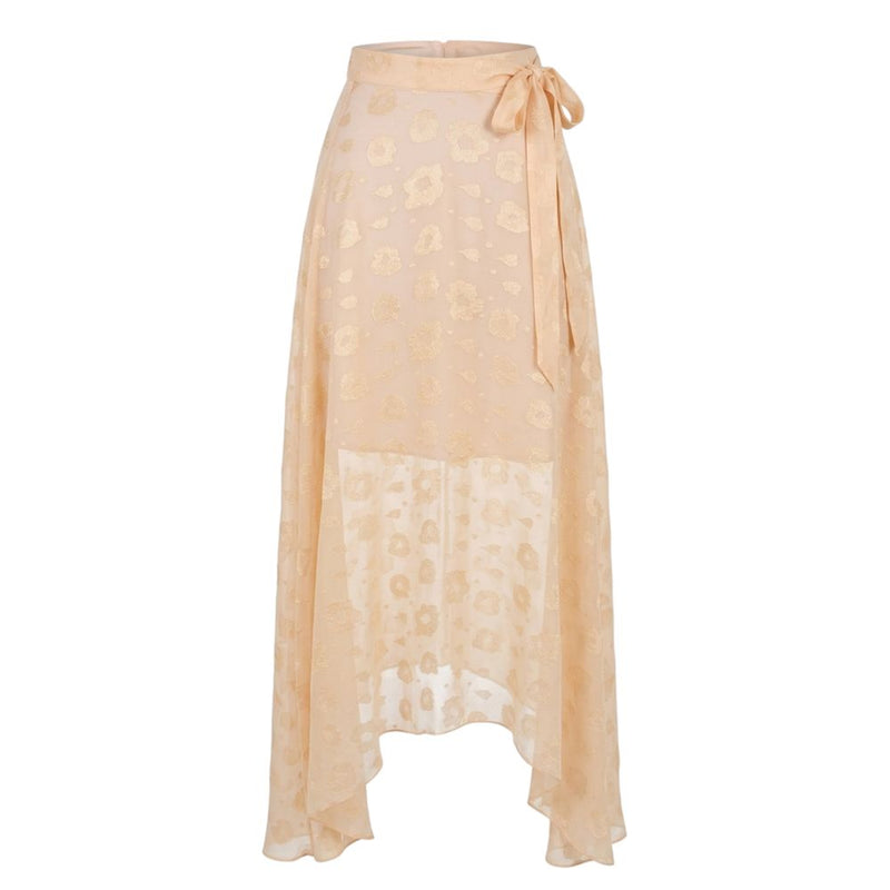 Jupe femme en polyester beige Trussardi Jeans