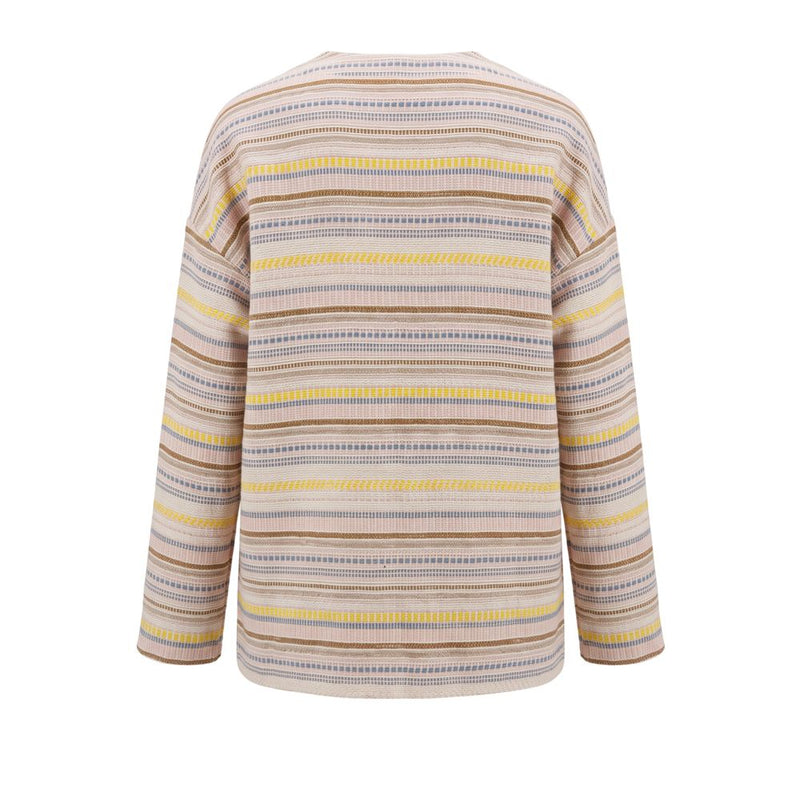 Veste en jean en coton beige Trussardi pour femme