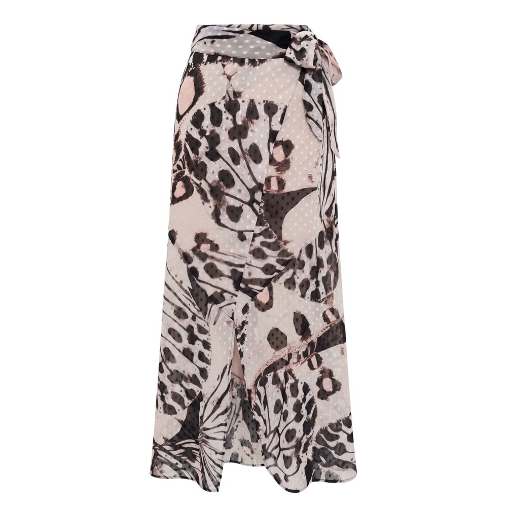 Trussardi Jeans Jupe Femme Rose en Polyester
