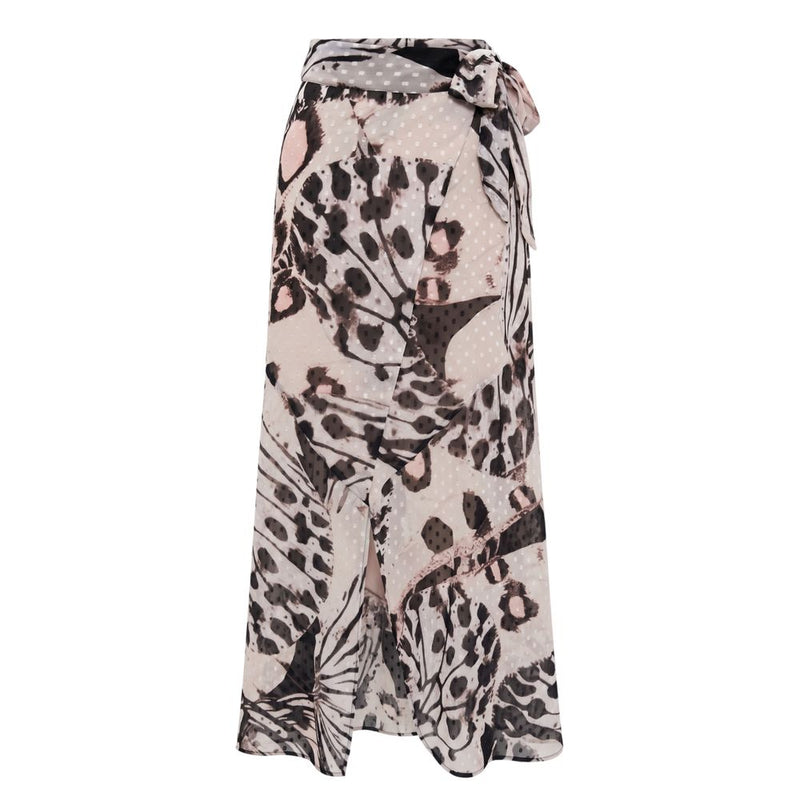 Trussardi Jeans Jupe Femme Rose en Polyester