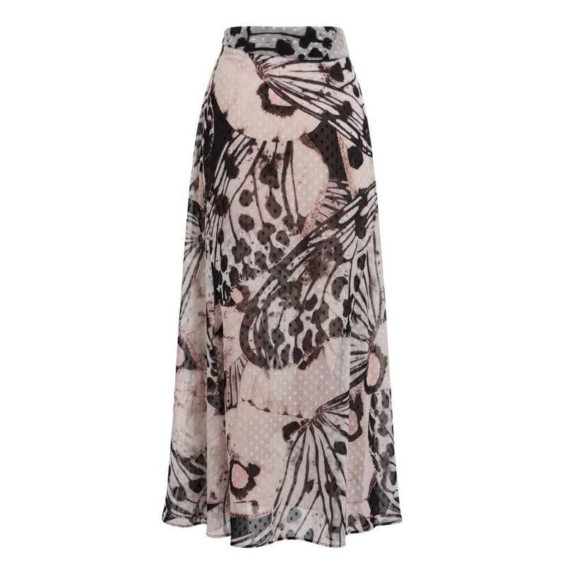 Trussardi Jeans Jupe Femme Rose en Polyester