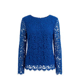 Chemise femme en polyester bleu Trussardi Jeans