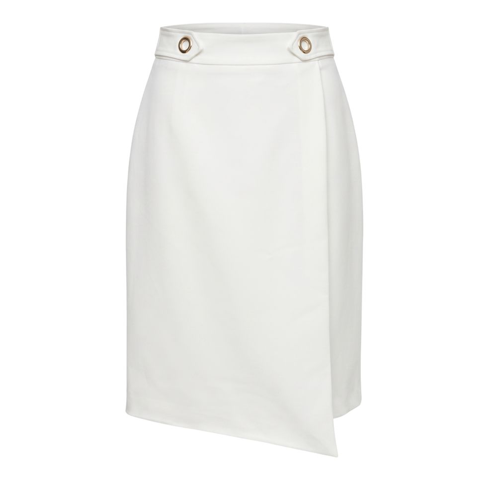 Jupe Trussardi Jeans en polyester blanc pour femme