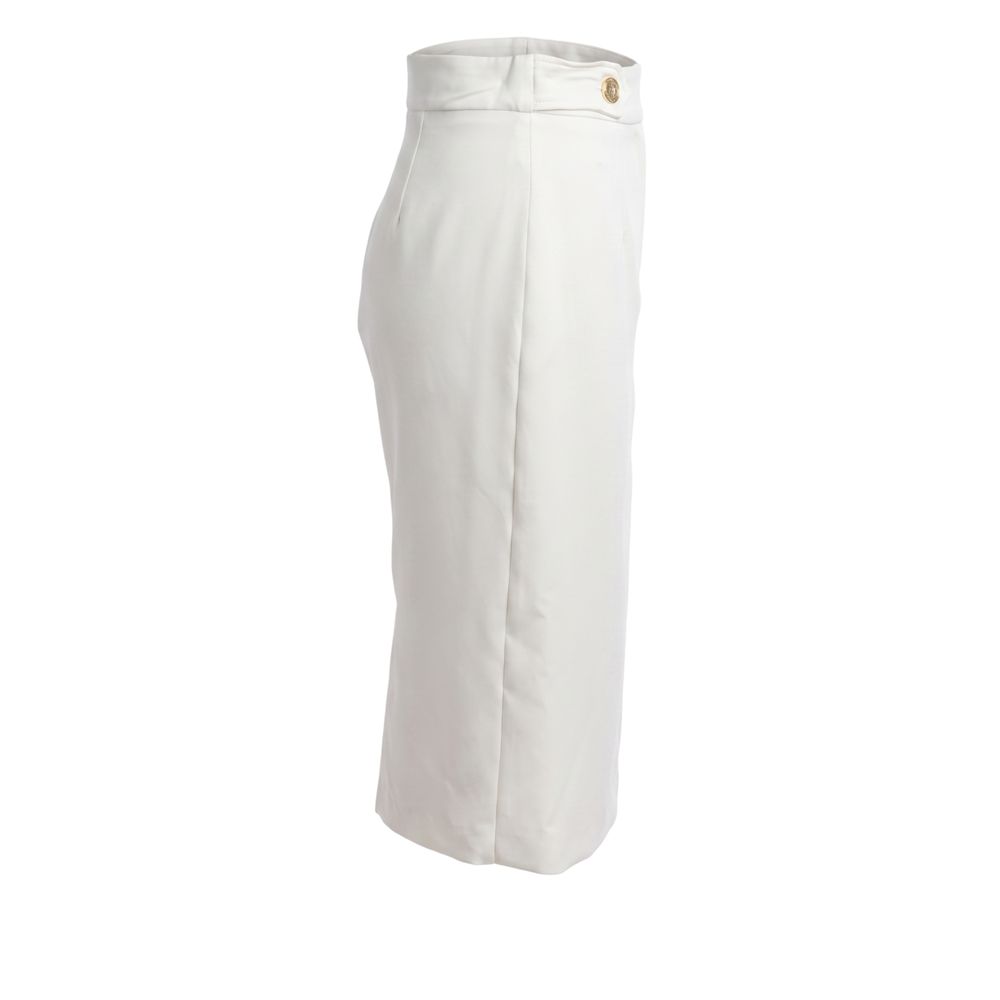 Jupe Trussardi Jeans en polyester blanc pour femme