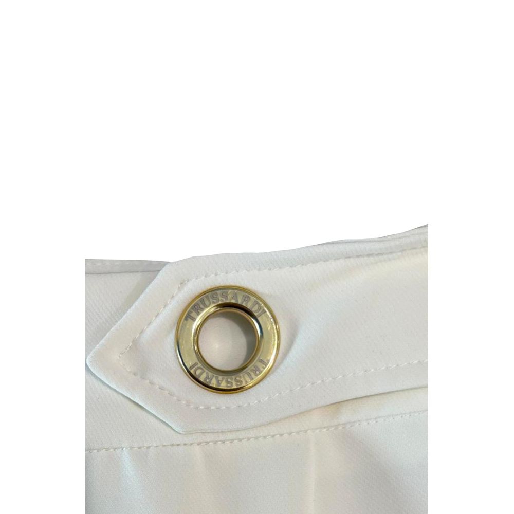 Jupe Trussardi Jeans en polyester blanc pour femme