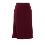 Jupe Trussardi rouge en acétate pour femme