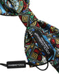 Dolce & Gabbana Men Multicolor Sicilian Adjustable Neck Papillon Bow Tie