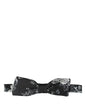 Dolce & Gabbana Black Floral Silk Adjustable Neck Men Papillon Bow Tie