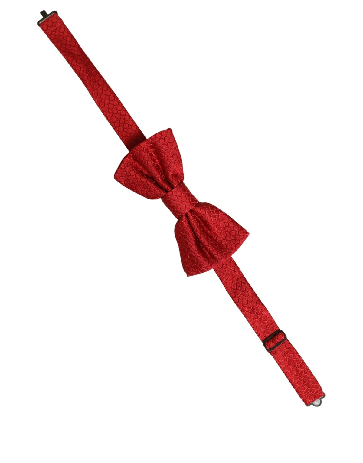 Dolce & Gabbana Homme Rouge 100% Soie Nœud Papillon Réglable