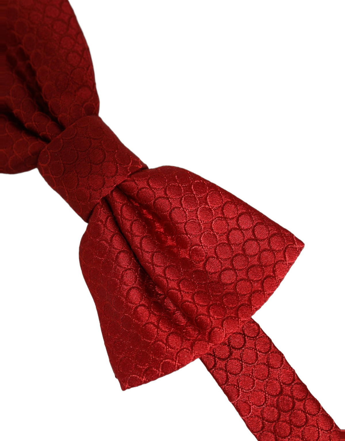 Dolce & Gabbana Homme Rouge 100% Soie Nœud Papillon Réglable