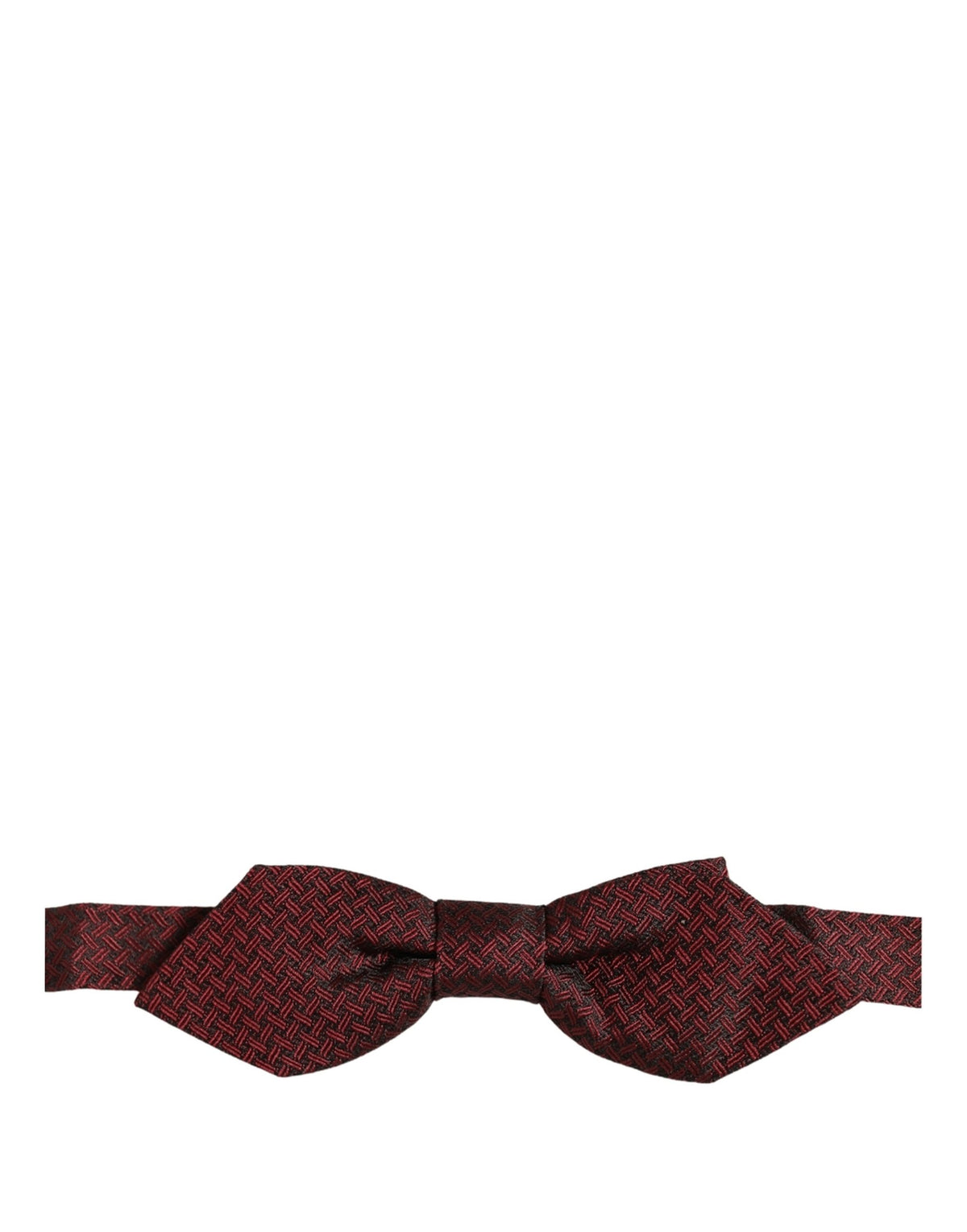 Nœud Papillon Réglable Dolce & Gabbana Homme en Soie Rouge Fantaisie