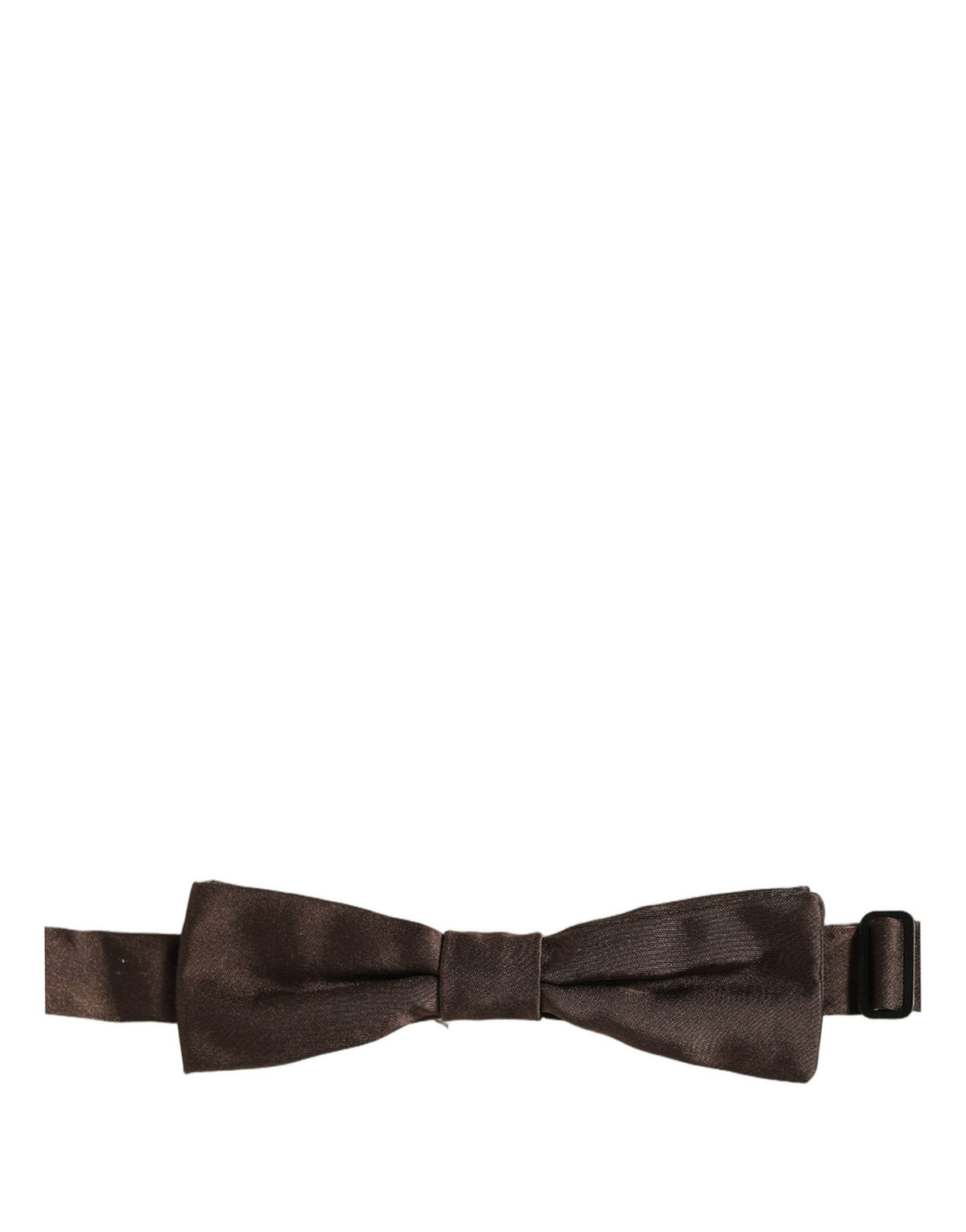 Dolce & Gabbana Homme Papillon Ajustable Marron 100% Soie