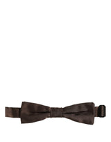 Dolce & Gabbana Homme Papillon Ajustable Marron 100% Soie