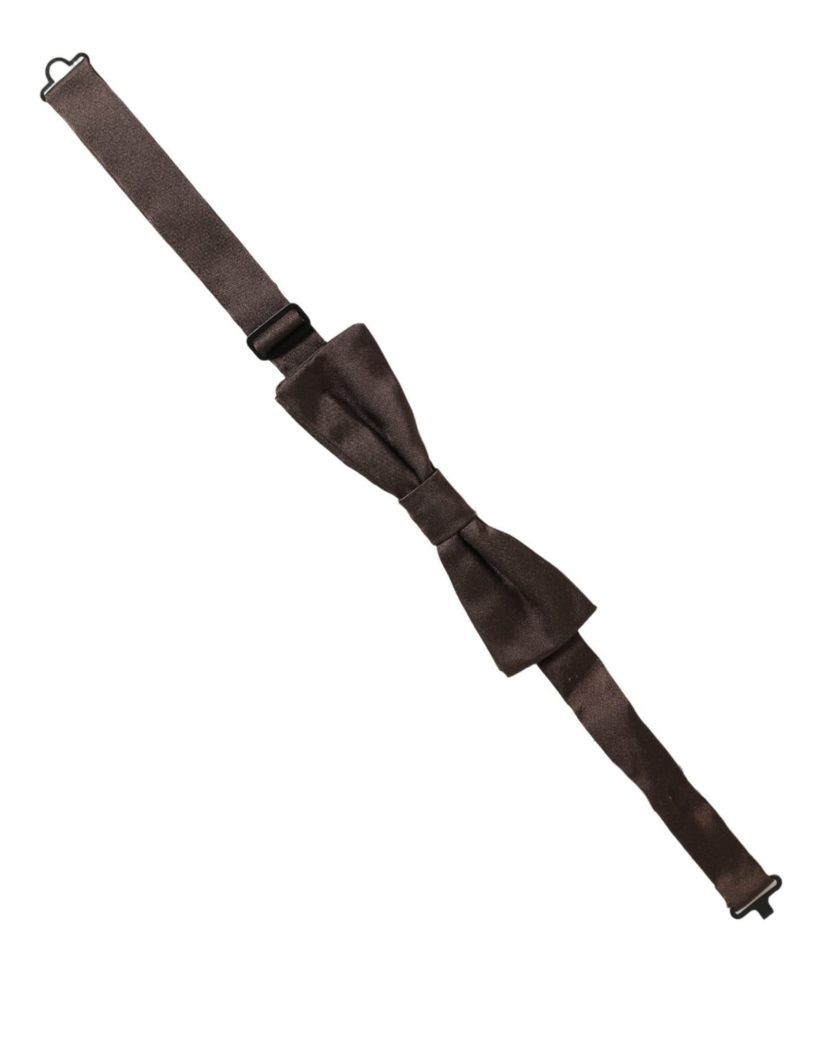 Dolce & Gabbana Homme Papillon Ajustable Marron 100% Soie