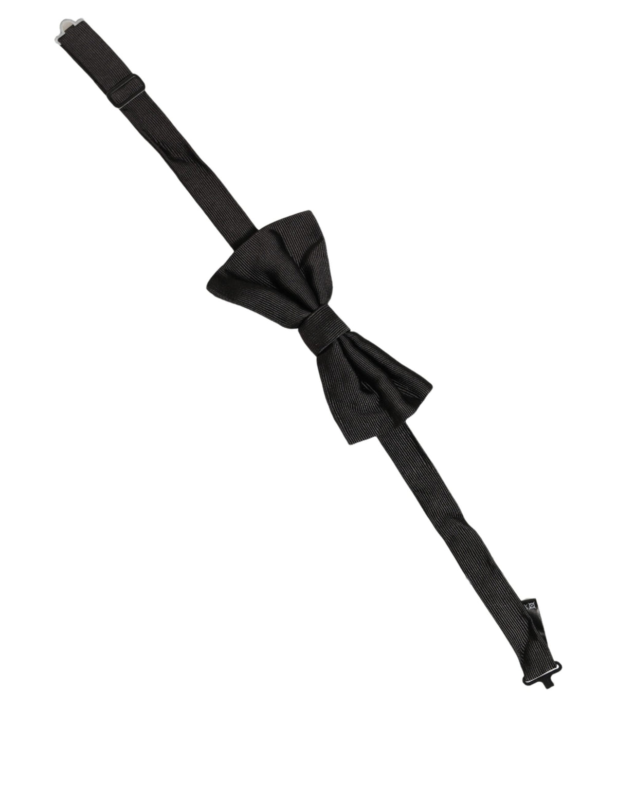 Nœud papillon réglable Dolce & Gabbana Homme Noir 100% Soie