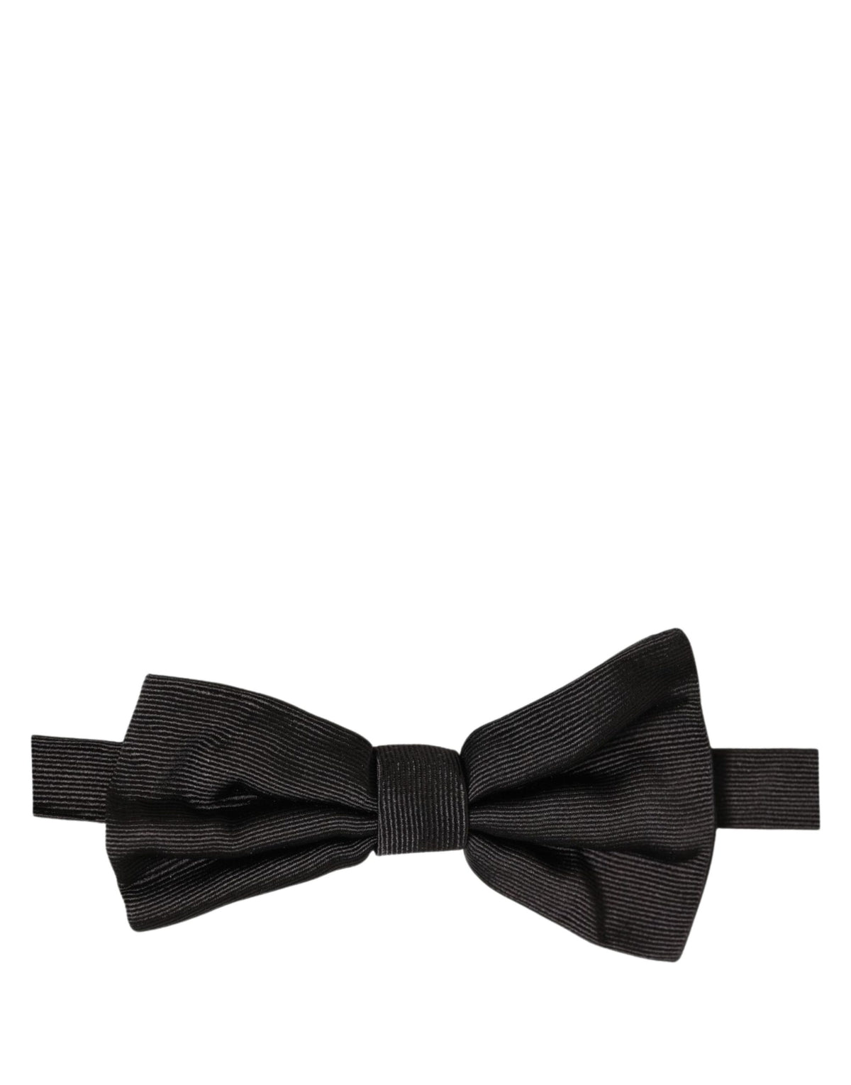 Nœud papillon réglable Dolce & Gabbana Homme Noir 100% Soie