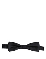Nœud papillon réglable Dolce & Gabbana Homme Noir 100% Soie