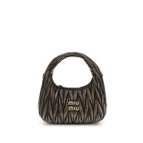 Sac à bandoulière Miu Miu en agneau marron (Ovis Aries Aries)