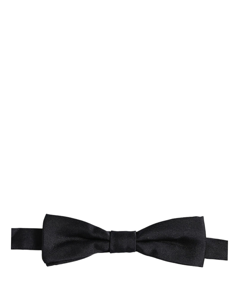 Nœud papillon réglable Dolce & Gabbana Homme Noir 100% Soie