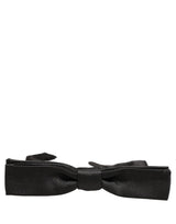 Nœud papillon réglable Dolce & Gabbana Homme Noir 100% Soie