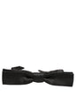 Dolce & Gabbana Men Black 100% Silk Adjustable Neck Papillon Bow Tie