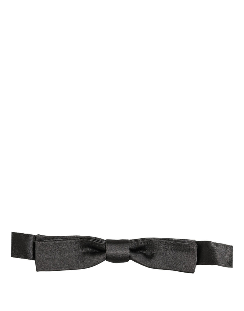 Nœud papillon réglable Dolce & Gabbana Homme Noir 100% Soie