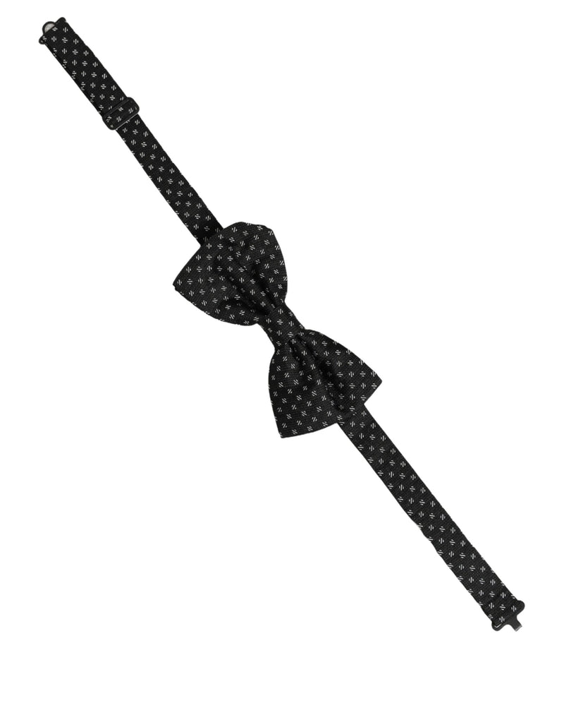 Nœud Papillon Dolce & Gabbana Homme Noir Ajustable à Motifs