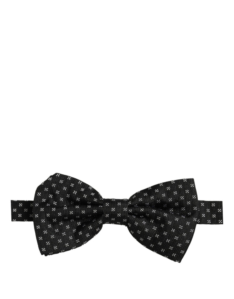 Nœud Papillon Dolce & Gabbana Homme Noir Ajustable à Motifs