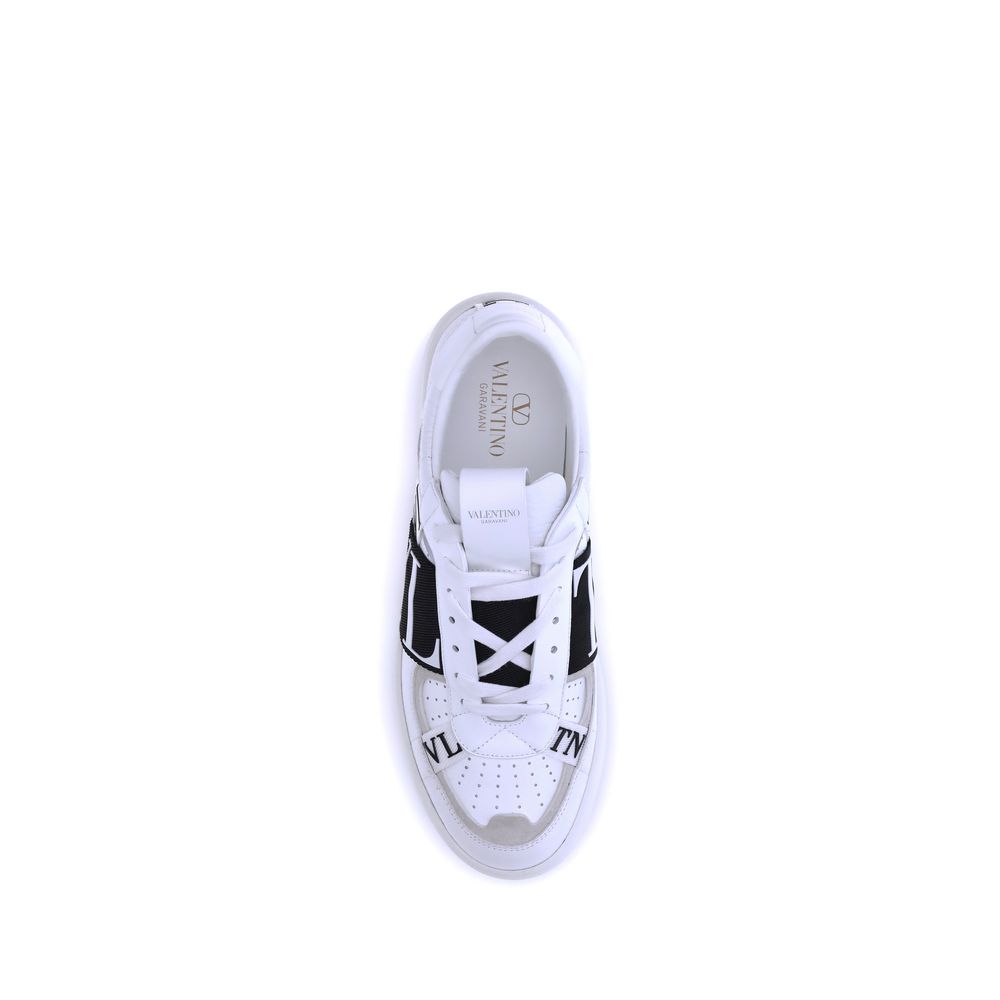 Baskets basses Valentino Garavani Bos Taurus en cuir de veau blanc