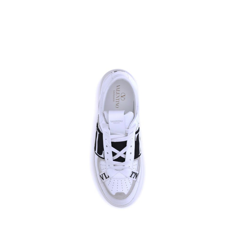 Baskets basses Valentino Garavani Bos Taurus en cuir de veau blanc