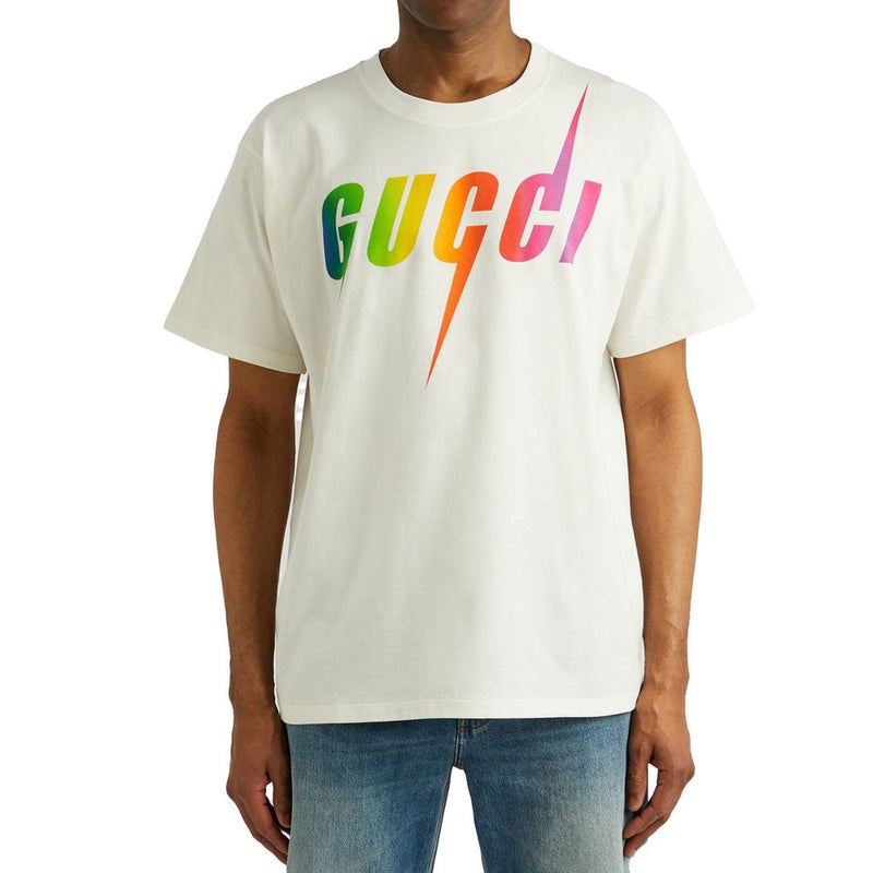 T-shirt Gucci en coton blanc