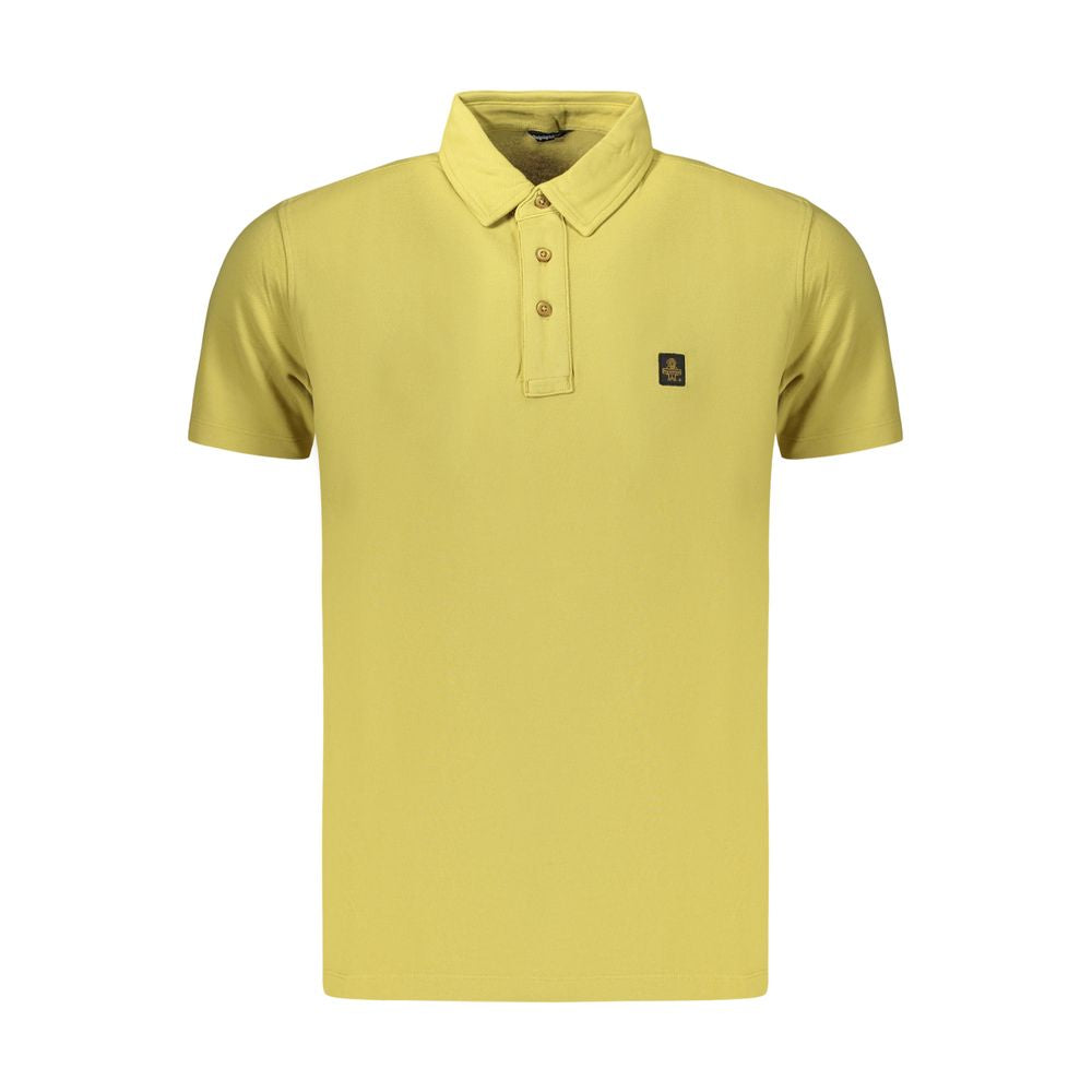 Polo homme Refrigiwear en coton jaune