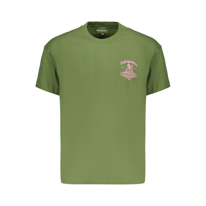 T-shirt en coton vert Refrigiwear pour homme