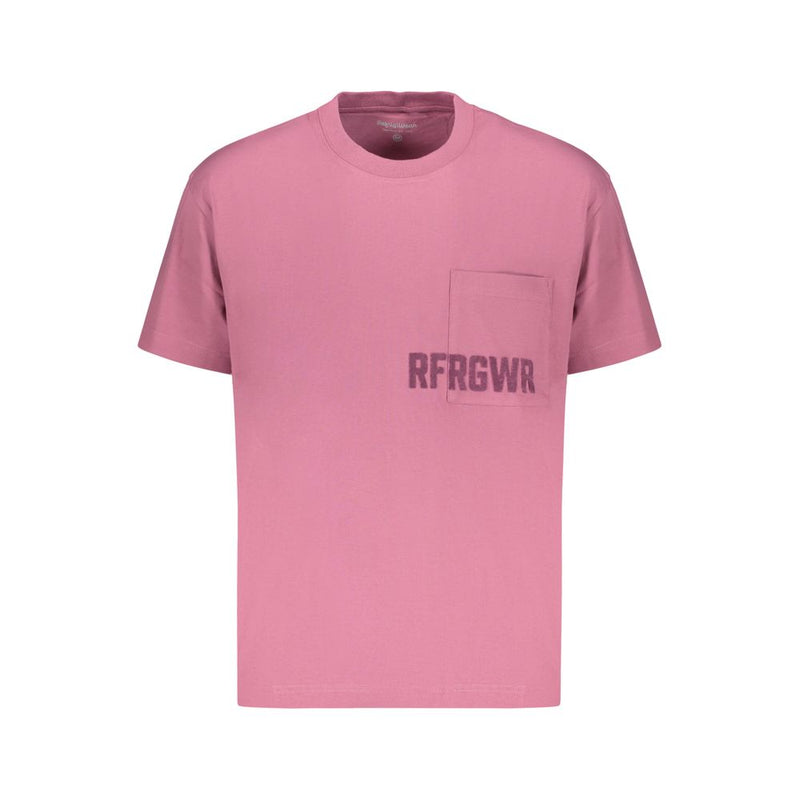 T-shirt Refrigiwear violet en coton pour homme