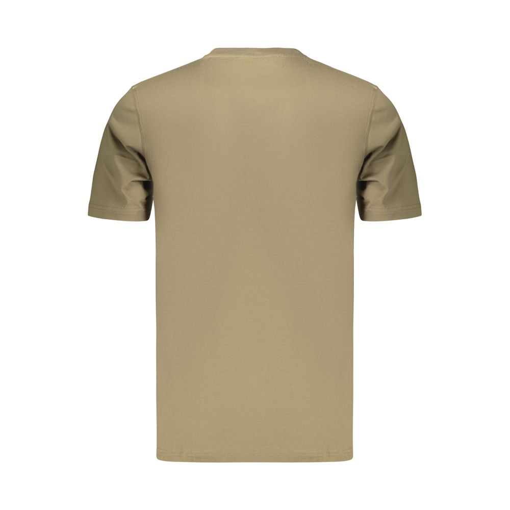 T-shirt homme en coton vert Refrigiwear