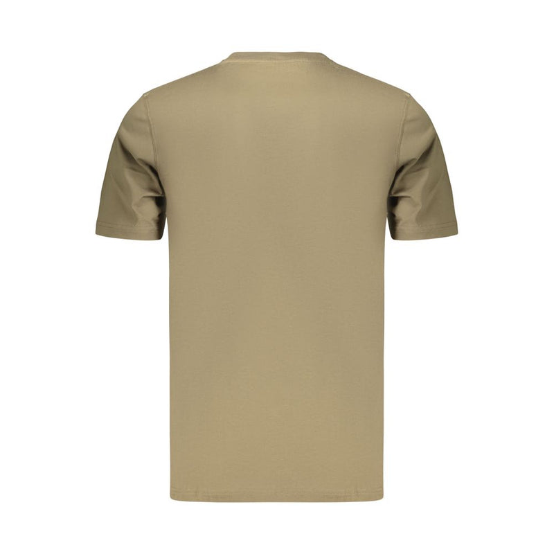 T-shirt homme en coton vert Refrigiwear
