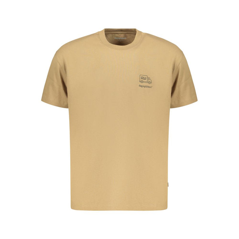 T-shirt Marron en Coton Refrigiwear pour Homme