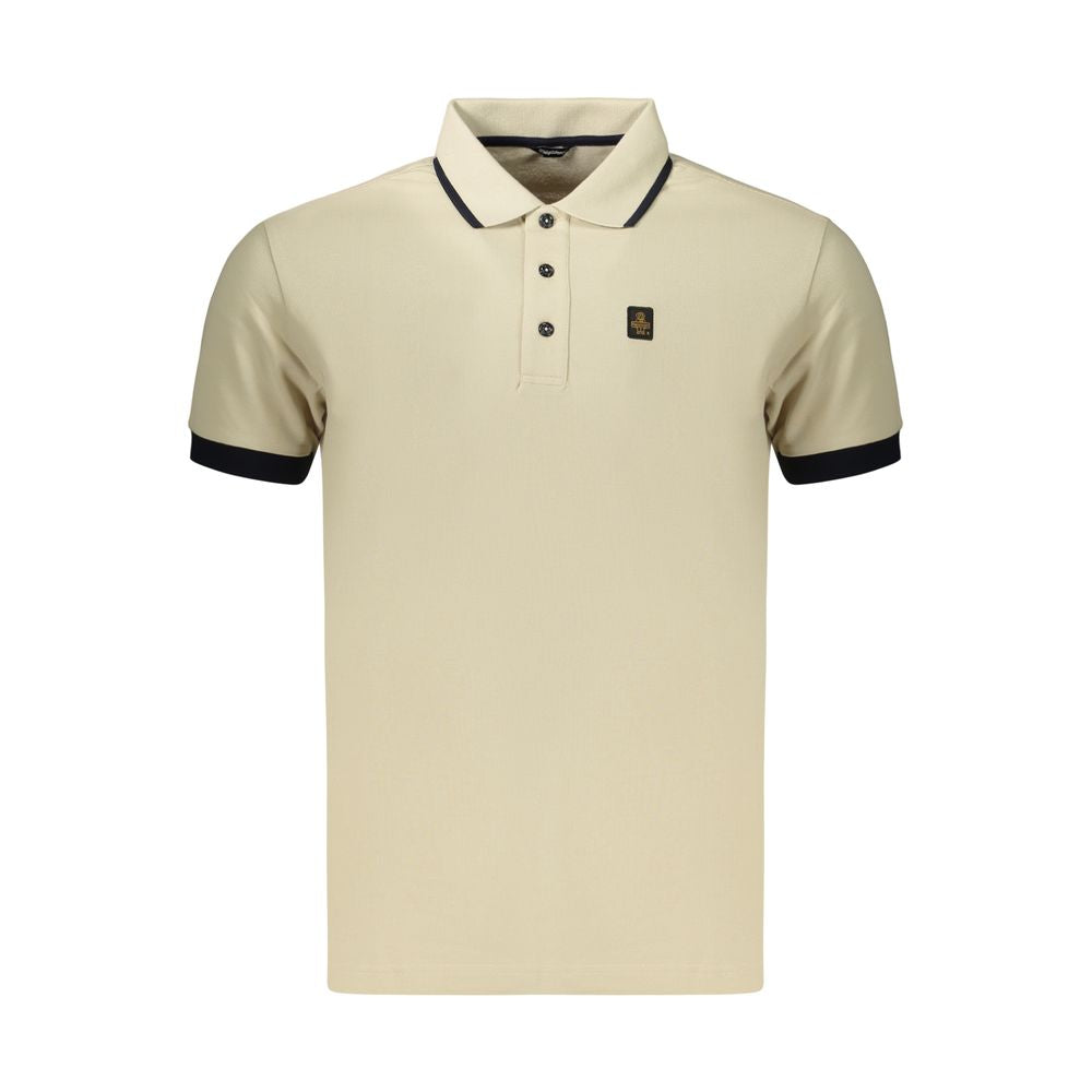 Polo Refrigiwear homme en coton beige