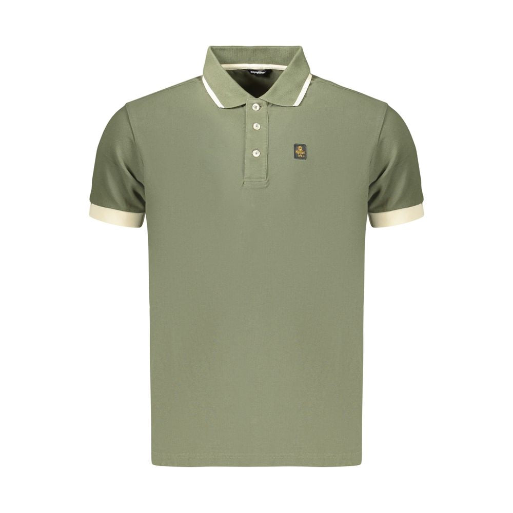 Polo Refrigiwear vert en coton pour homme