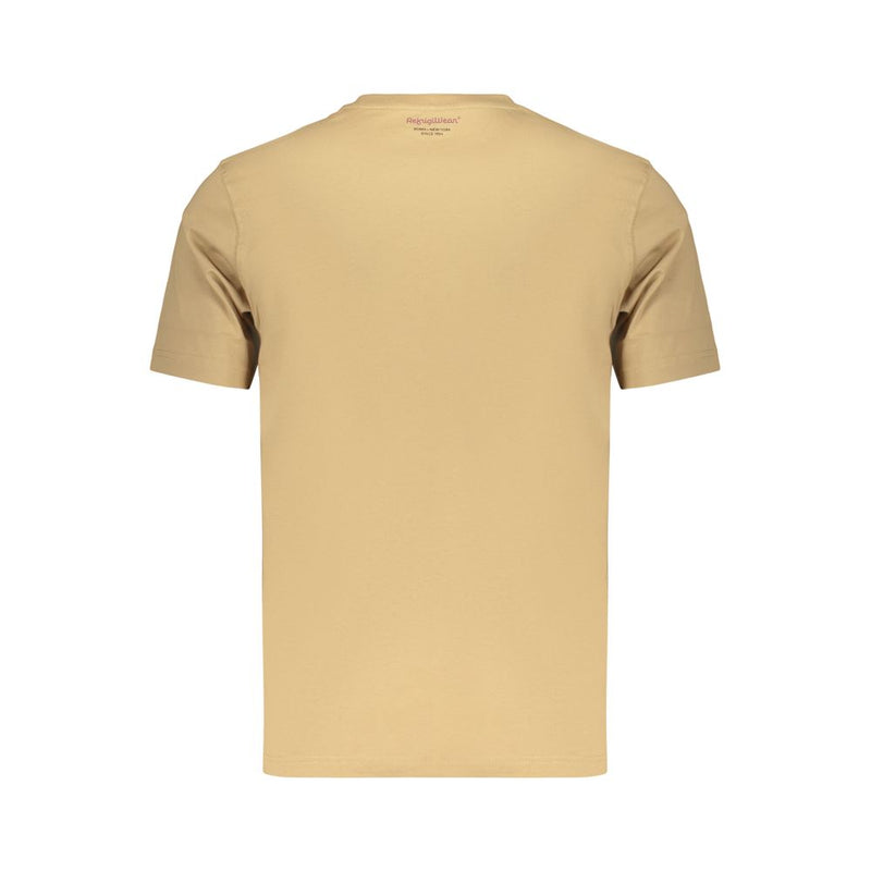 T-shirt marron en coton pour homme Refrigiwear