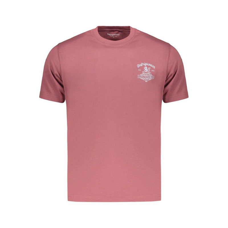 T-shirt en coton Refrigiwear Rosso pour homme
