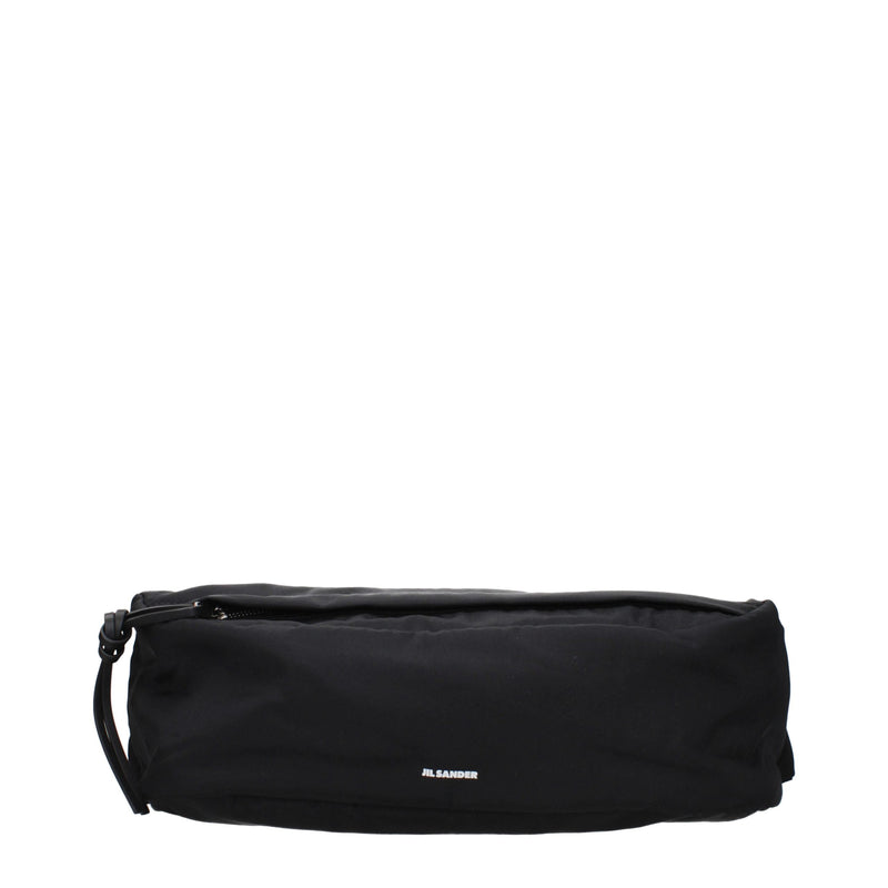 Sac à dos en tissu noir Jil Sander