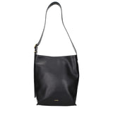 Sac bandoulière Jil Sander en cuir noir