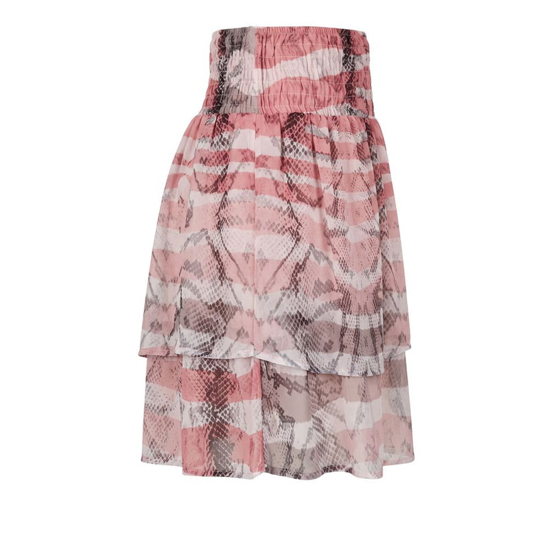 Jupe femme en polyester rose Trussardi Jeans