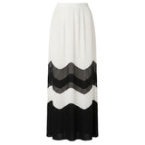 Trussardi Jeans White Polyester Women Skirt