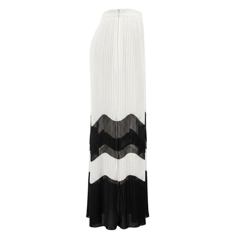 Jupe femme Trussardi Jeans blanche en polyester