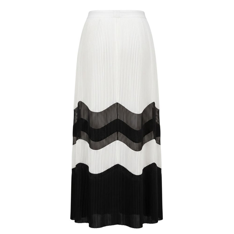 Jupe femme Trussardi Jeans blanche en polyester